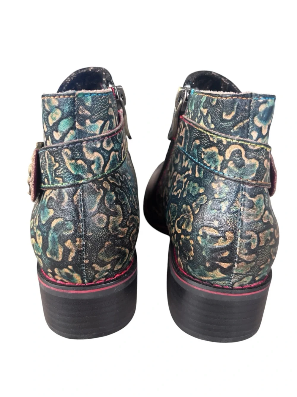 L'Artiste by Spring Step Tiatia Black Ankle Bootie